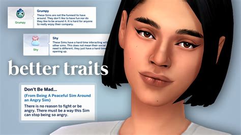 sims 4 personality traits mod.